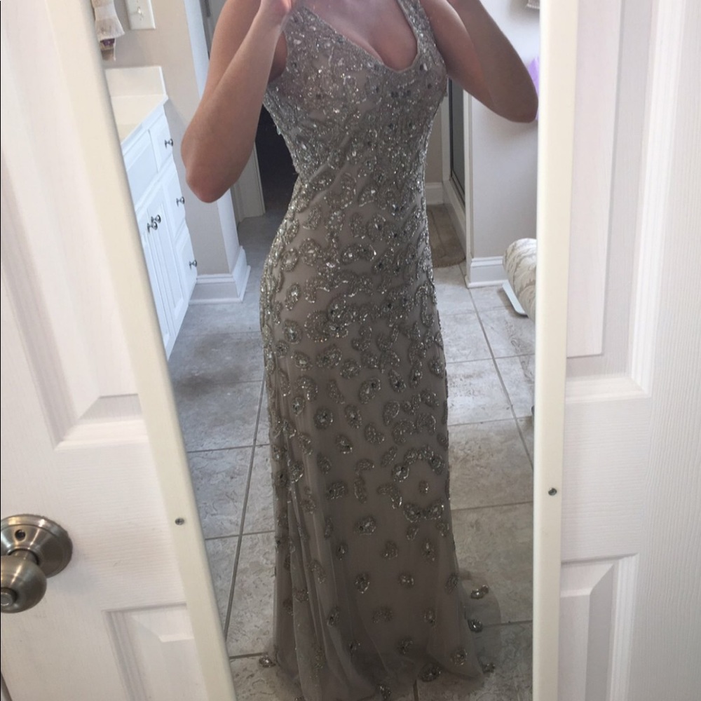 Beaded Evening Gown